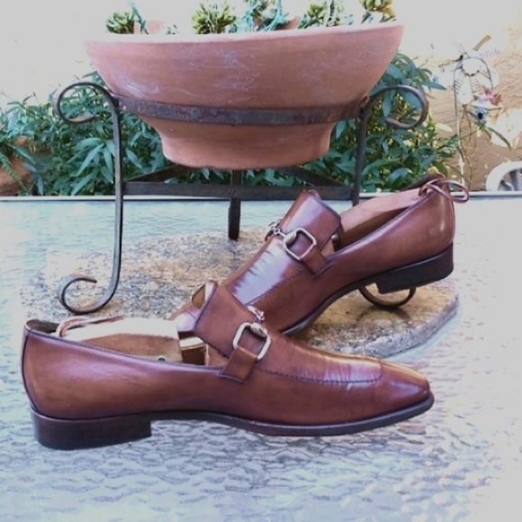 🆕 !!!!!!SOLD!!!!!!!!!  Gucci Horsebit Slip On Brown Loafers - Picture 3 of 10